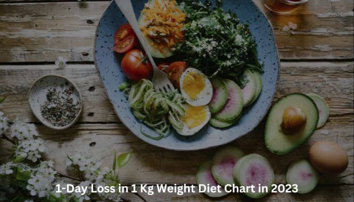 1-Day Loss in 1 Kg Weight Diet Chart in 2023